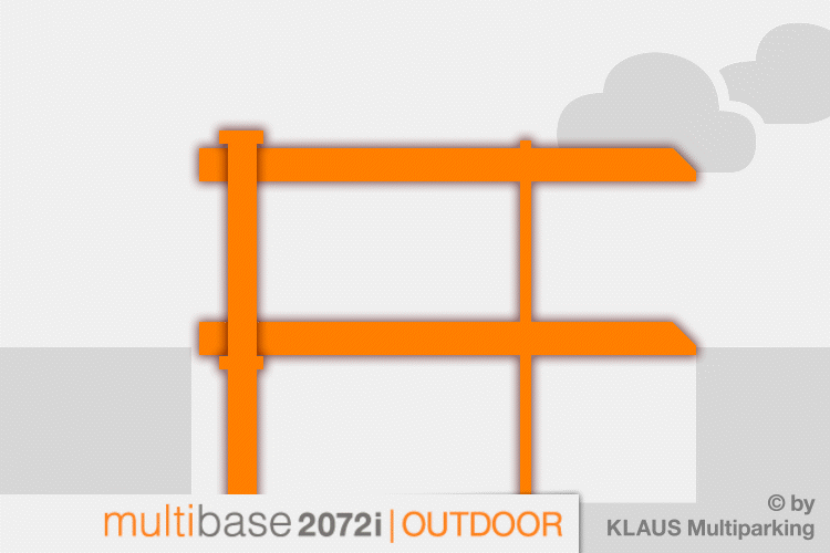 animation graphic scheme parking system multibase 2072i outdoor