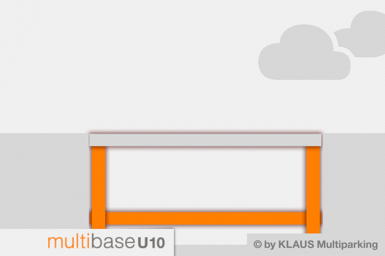 animation graphic scheme parking system multibase u10