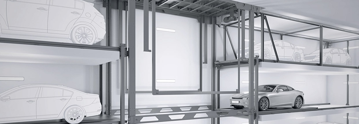 KLAUS Multiparking america fully automatic parking system MasterVario